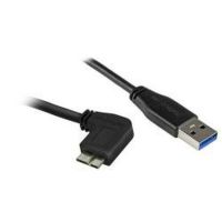 Cabo USB para micro USB Startech USB3AU1MRS Preto