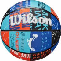 Bola de Basquetebol Wilson NBA Heir DNA Azul 6 Borracha natural