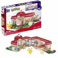 Kit de construção Pokémon Mega Construx - Forest Pokémon Center 648 Peças