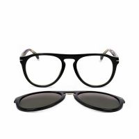 Óculos escuros masculinos Eyewear by David Beckham 7032/G/CS Polarizadas Preto Dourado Ø 52 mm