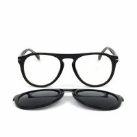 Óculos escuros masculinos Eyewear by David Beckham 7032/G/CS Polarizadas Preto Prateado Ø 52 mm