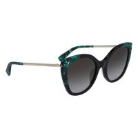 Óculos escuros femininos Longchamp S Preto