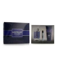 Conjunto de Perfume Homem Montblanc EDP Explorer Ultra Blue 3 Peças