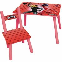 Conjunto de Mesa e Cadeiras para Crianças Fun House Ladybug