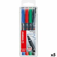 Conjunto de Canetas de Feltro Stabilo Oh Pen Multicolor 0,7 mm (5 Unidades)