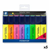 Conjunto de Marcadores Fluorescentes Staedtler Textsurfer Classic Multicolor (5 Unidades)