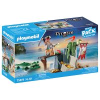 Playset Playmobil Crocodilo Pirata 59 Peças