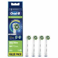 Recargas para Escovas de Dentes Elétricas Braun Branco (4 Unidades)