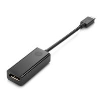 Adaptador USB C para DisplayPort HP N9K78AA#AC3 Preto