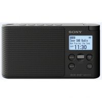 Rádio Portátil Sony XDR-S41D FM LCD Branco Preto