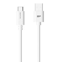 Cabo USB-C para USB Silicon Power SP1M0ASYLK10AC1W Branco 1 m