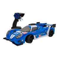 Carro Rádio Controlo Exost 24h Le Mans 1:14 Azul