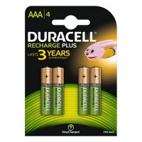 Pilhas Recarregáveis DURACELL AAA LR3     4UD 1,2 V (4 Unidades)