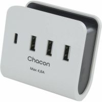 Carregador USB Parede Chacon Branco