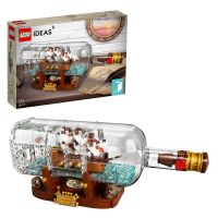 Playset Lego Ideas: Ship in a Bottle 92177 962 Peças 31 x 10 x 10 cm