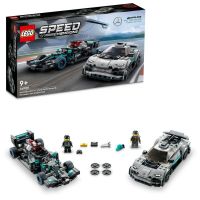 Playset Lego Speed Champions: Mercedes-AMG F1 W12 E Performance & Mercedes-AMG Project One 76909