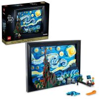 Playset   Lego The Starry Night - Vincent Van Gogh 21333         2316 Peças 38 x 28 x 12 cm  