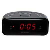 Relógio-despertador analógico Denver Electronics CR-430 Preto