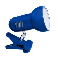 Lâmpada de mesa Activejet AJE-CLIP LAMP BLUE Azul Metal Plástico 60 W
