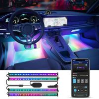 Sistema de iluminação Govee RGBIC Interior Car Lights