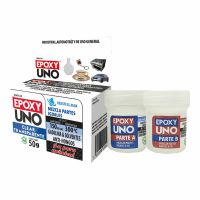 Adesivo epoxídico de dois componentes Fusion Epoxy Black Label Unoc40 Universal Incolor 50 g