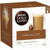 Cápsulas de café Dolce Gusto Cafe Au Lait (3 Unidades) (1 Unidade) (30 Unidades)