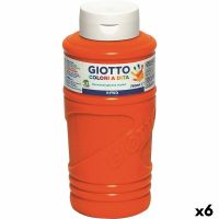 Pintura de Dedos Giotto Laranja 750 ml (6 Unidades)