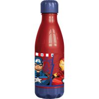 Garrafa de água The Avengers CZ11265 Uso Diário 560 ml Vermelho Plástico