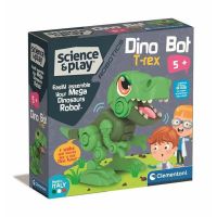 Jogo de Construção Clementoni Dino Bot T-Rex 20 x 20 x 6 cm