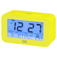 Relógio-Despertador Trevi SLD 3P50 Amarelo Azul
