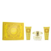 Conjunto de Perfume Mulher Versace EDT Yellow Diamond 3 Peças
