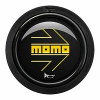 Botão de buzina para o volante Momo MOMHOARW10BLKYER Preto 10 Unidades