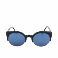 Óculos escuros femininos Retrosuperfuture Lucia Black Blue Ø 51 mm Preto