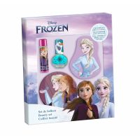 Conjunto de Maquilhagem Infantil Disney Frozen 4 Peças
