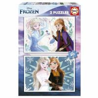 Set de 2 Puzzles Frozen 20 Peças