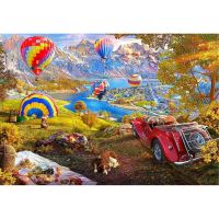 Puzzle Educa The Valley of Hot Air Balloons 3000 Peças