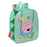 Mochila Infantil Peppa Pig George Verde 22 x 27 x 10 cm