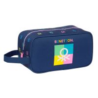 Bolsa para Sapatos de Viagem Benetton Cool Azul Marinho 29 x 15 x 14 cm