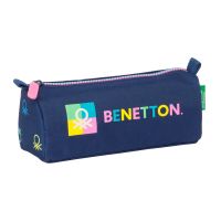 Bolsa Escolar Benetton Cool Azul Marinho 21 x 8 x 7 cm