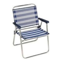 Cadeira de Praia Alco 1-63156 Alumínio Fixa Metal Polipropileno (57 x 78 x 57 cm) (Recondicionado B)