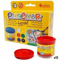 Têmperas Playcolor Multicolor 40 ml (12 Unidades)