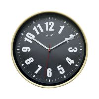 Relógio de Parede Versa Cinzento Plástico 4 x 30 x 30 cm