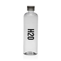 Garrafa de água Versa H2o Preto Aço poliestireno 1,5 L 9 x 29 x 9 cm