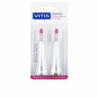 Recargas para Escovas de Dentes Elétricas Vitis Sonic S10/S20 Gingival 2 Unidades