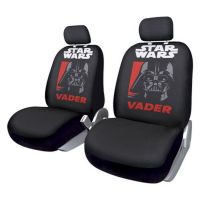 Conjunto de Capas para Assentos Star Wars Darth Vader Universal Frente Preto 2 Unidades