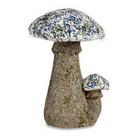 Figura Decorativa para Jardim Mosaico Cogumelo Metal (Recondicionado C)