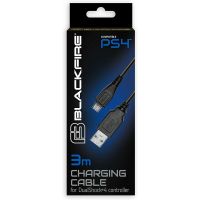 Cabo USB para micro USB Blackfire PS4 Preto