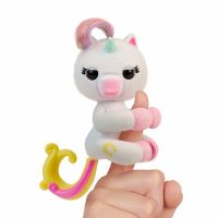 Brinquedo Interativo Bizak Fingerlings Unicornio  13 cm