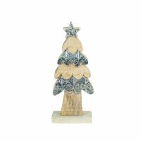 Árvore de Natal com Estrela Signes Grimalt Mini Madeira 4,5 x 21,5 x 9 cm