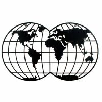 Decoração de Parede Signes Grimalt Mapa do Mundo 1 x 60 x 100 cm